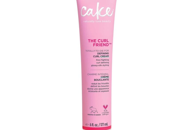 Cake Beauty Curl Defining Cream, The Curl Friend – Moisturizes and Defines Curls – For Frizz Control & Detangling – Avocado Oil, Soybean Oil & Shea Butter – For Curly Hair- 6 Fl Oz / 177 mL