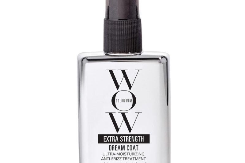 COLOR WOW Extra Strength Dream Coat – Powerful ultra moisturizing, anti humidity treatment for extremely frizz prone hair| glassy smooth, straight + resistant styles up to 3-4 washes