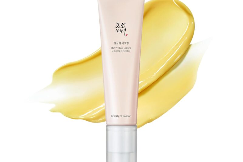 Beauty of Joseon Revive Eye Serum with Retinal Niacinamide Correction for Puffy Eye Bags Fine Lines Dark Circles Wrinkles, Korean Skin Care 30ml, 1 fl.oz