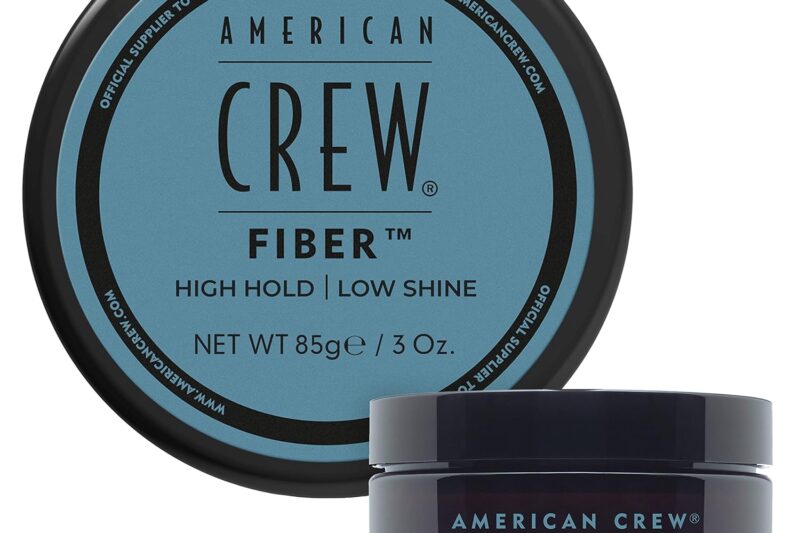 American Crew Men’s Hair Fiber, Like Hair Gel with High Hold & Low Shine, 3 oz